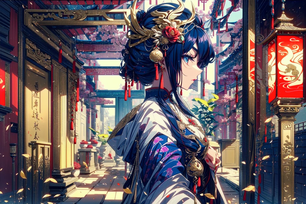 AI art "Empress Mei Ling"