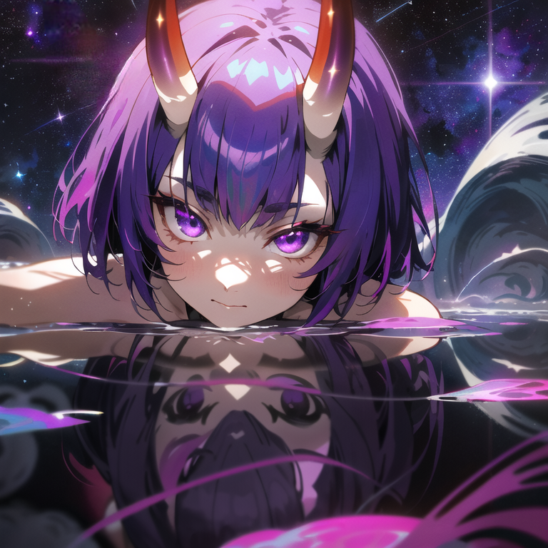 AI art "Shuten Douji"