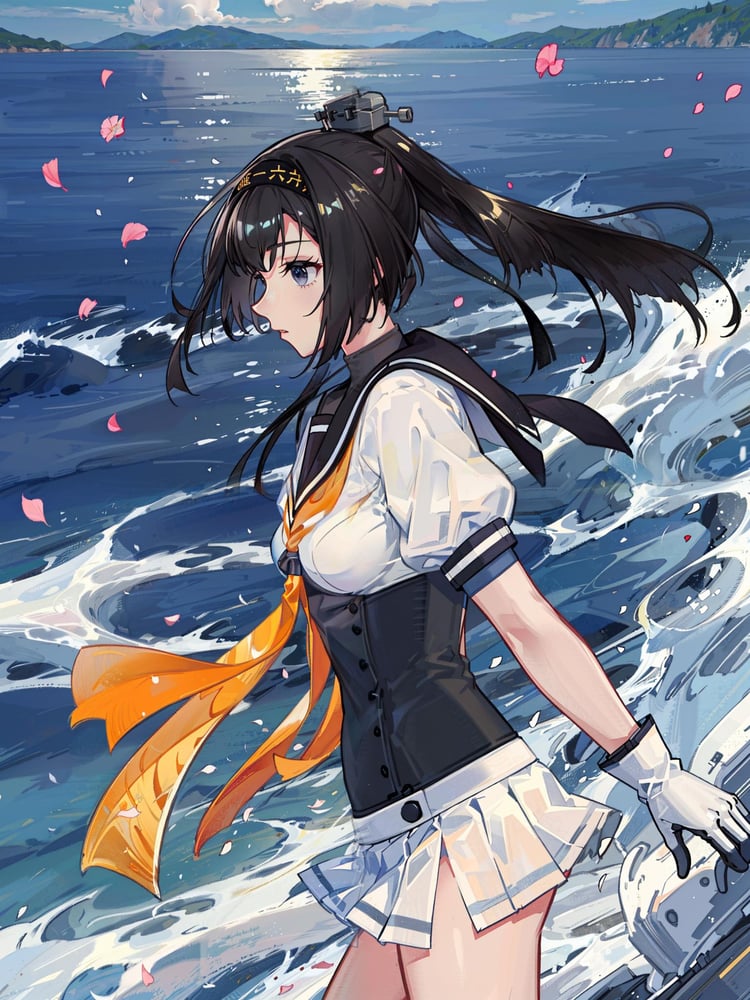 Akizuki/あきづき/秋月 | Kantai Collection(kancolle)/艦隊これくしょん(艦これ)/艦隊Collection || Fonsion - AI Model cover image
