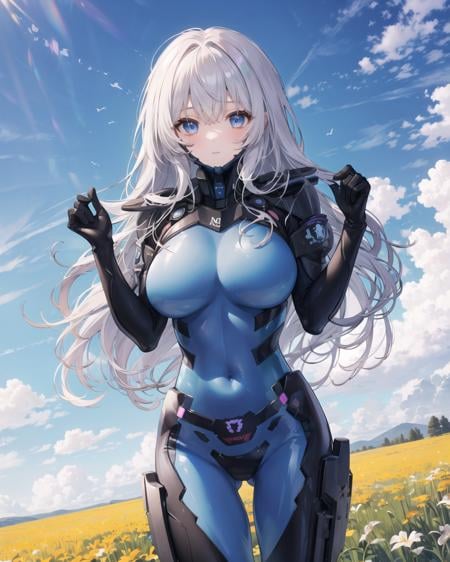 【Costume】Fortified Suit (with Multires Noise version) - AI Model cover image