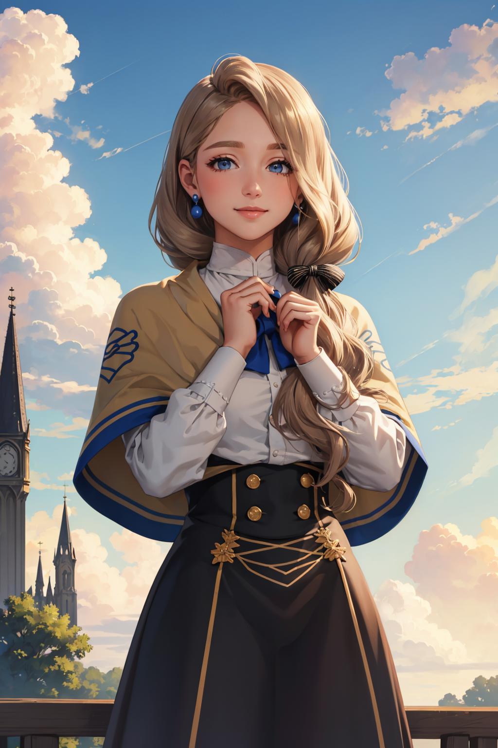 Mercedes Von Martritz (Fire Emblem) 4 outfits  - AI Model cover image