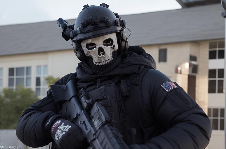 Ghost from COD:MW series , Simon ‘Ghost’Riley - AI Model cover image