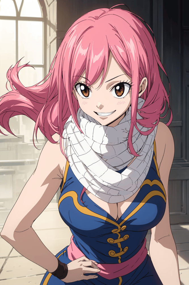 AI art "Nashi Dragneel"