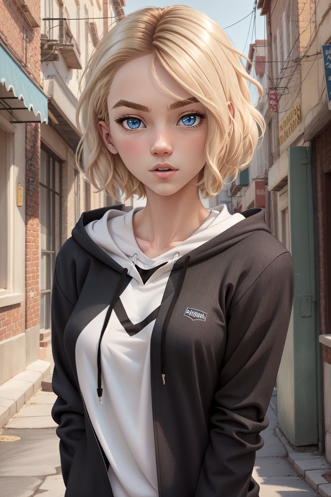 Spider Gwen - AI LoRA model on PixAI