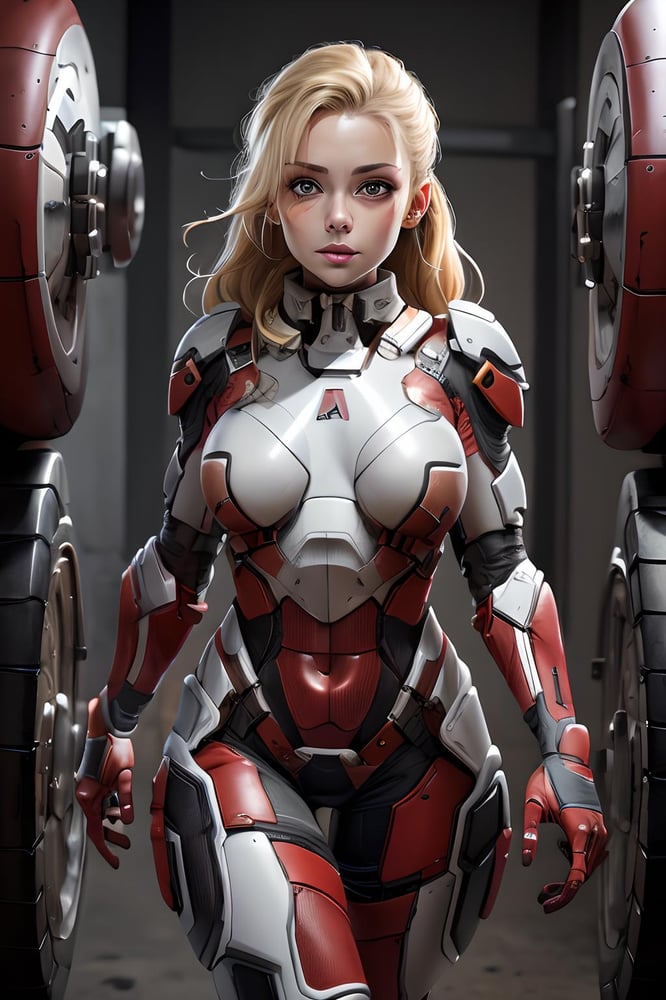 Mecha armor - AI Model cover image
