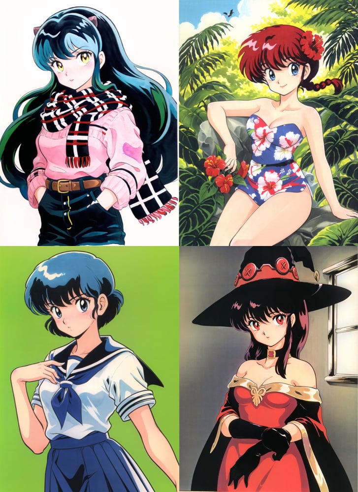 Rumiko Takahashi Style LoRA - AI Model cover image