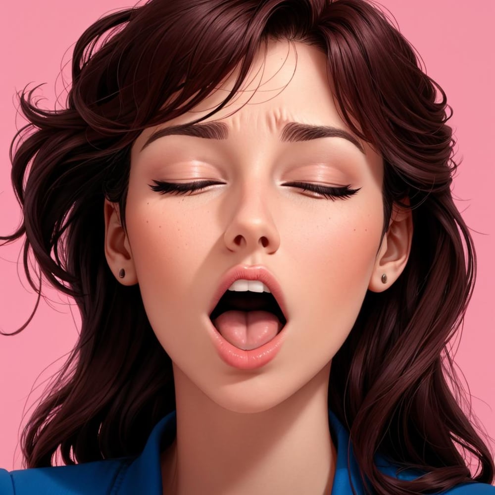 Waifu  Orgasming Face Expression - AI LoRA model on PixAI