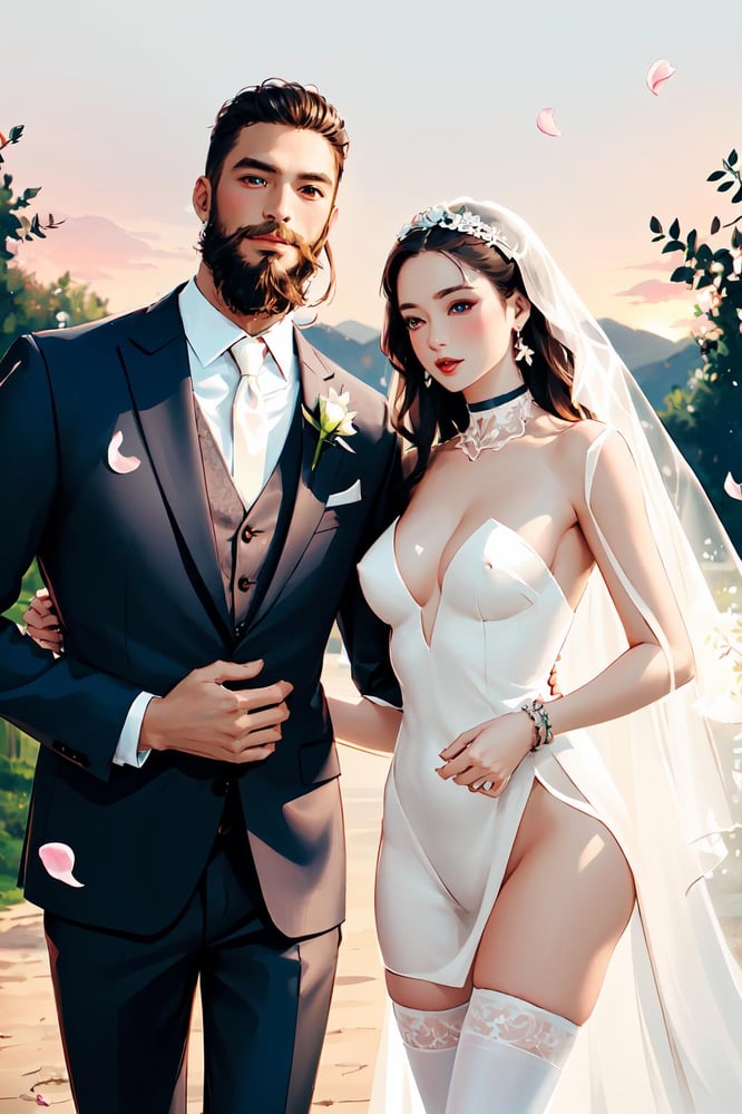 holy wedding concept - AI Model cover image