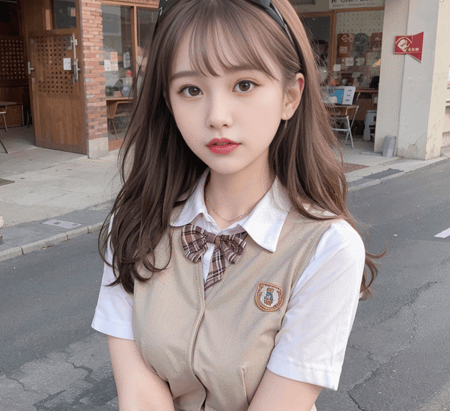 Japanese doll likeness 1.0 ｜AI Art LoRA Model | PixAI