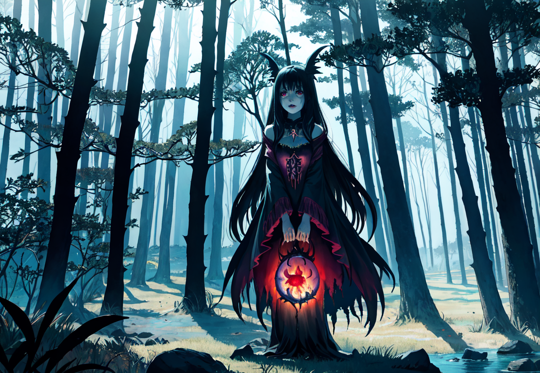 AI art "dark forest"