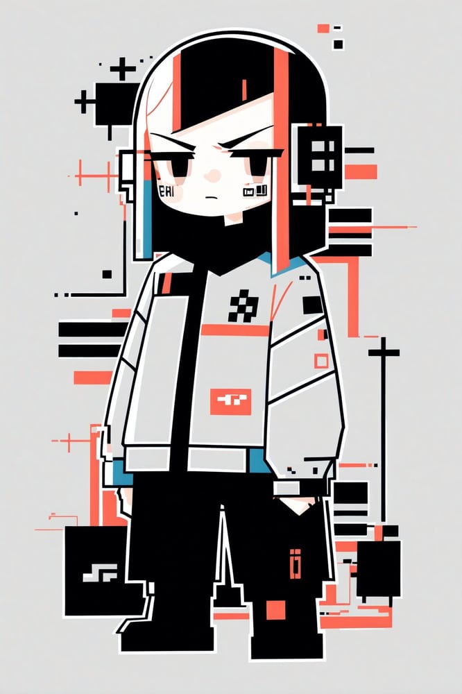 niji - Digit block（方块人） - AI Model cover image