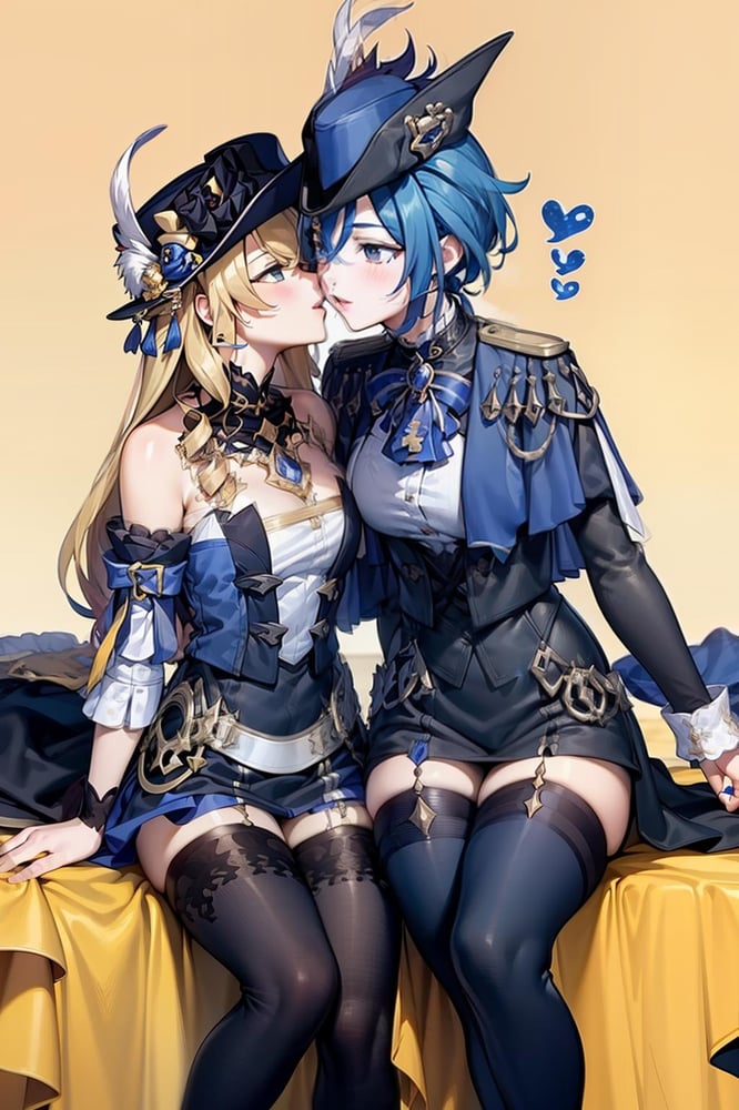 clorinde and navia (genshin impact) 克洛琳德 娜维娅（原神） - AI Model cover image