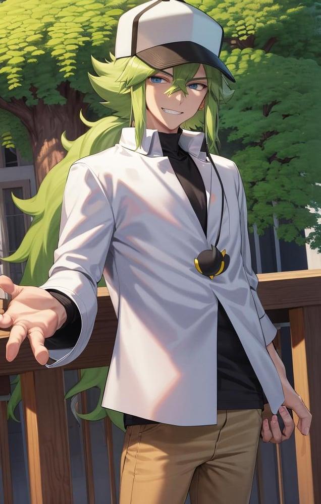 Natural Harmonia Gropius / N (Pokemon) - AI Model cover image