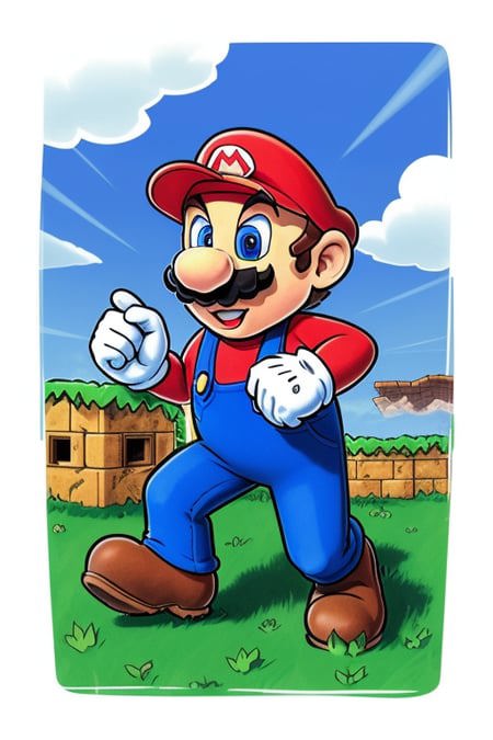 Super Mario - AI LoRA model on PixAI