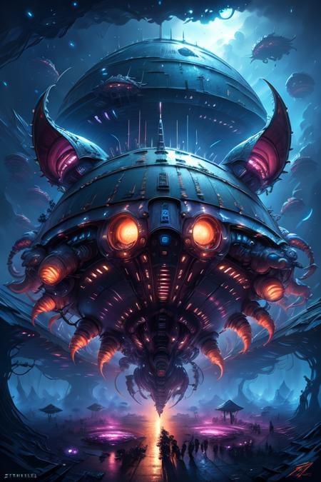 C.A.G. - Alien Spaceships - AI Model cover image