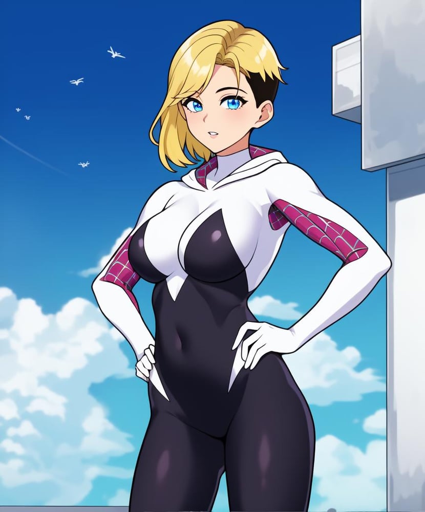Spider Gwen (Spider-Verse) - AI LoRA model on PixAI