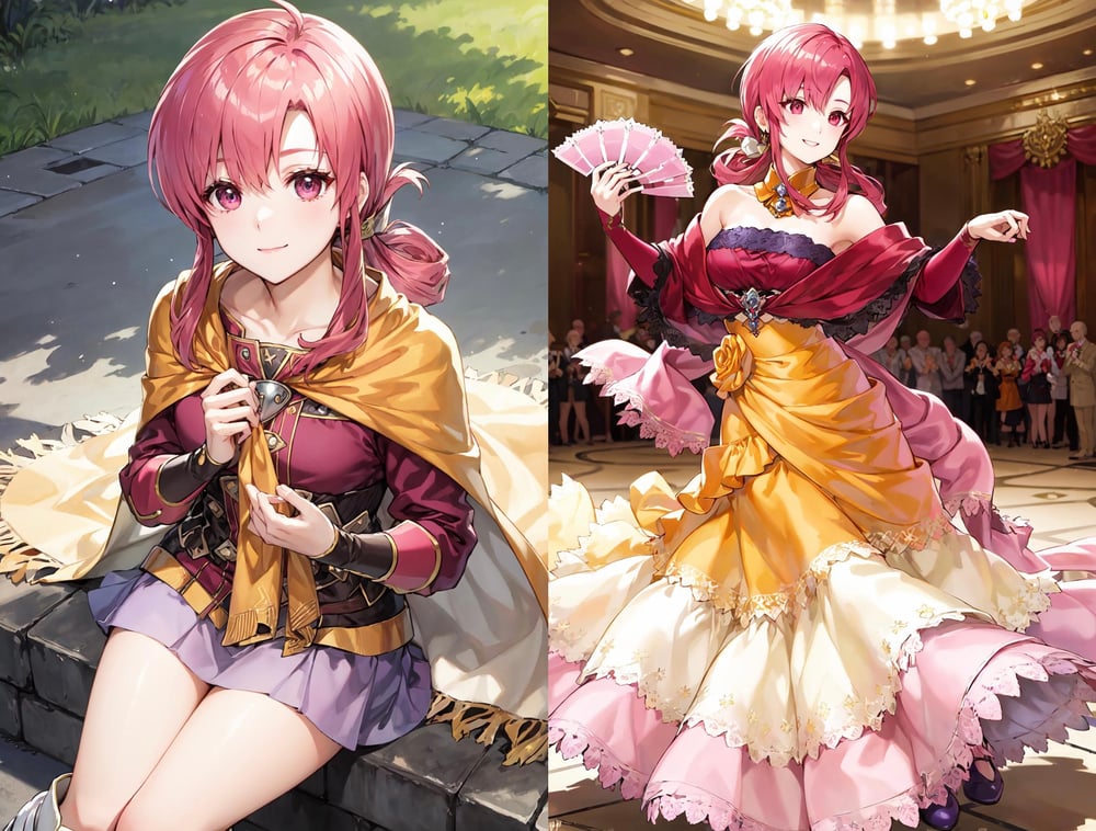 ethlyn ( Fire Emblem )( 2outfits )エスリン - AI Model 커버 이미지