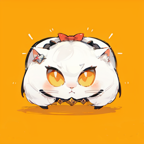 AI art "Cat Discord profile"
