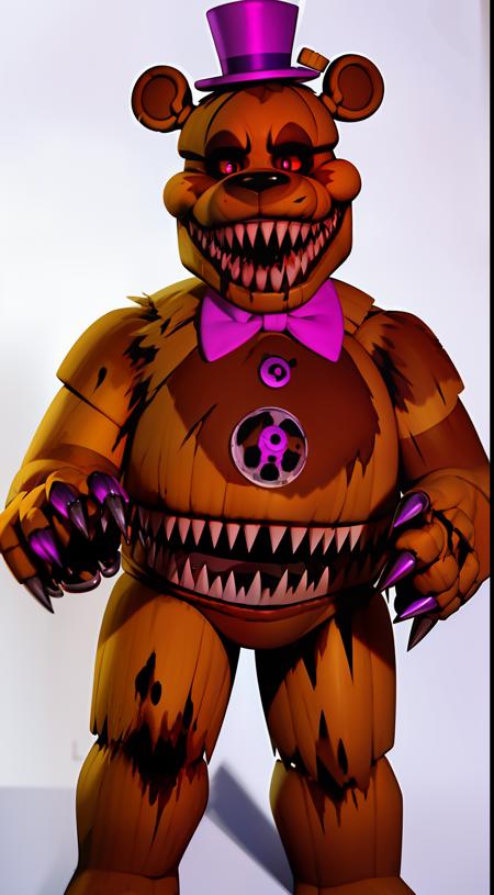 Nightmare Fredbear FNAF Character LoRA V1.0 - AI LoRA model on PixAI