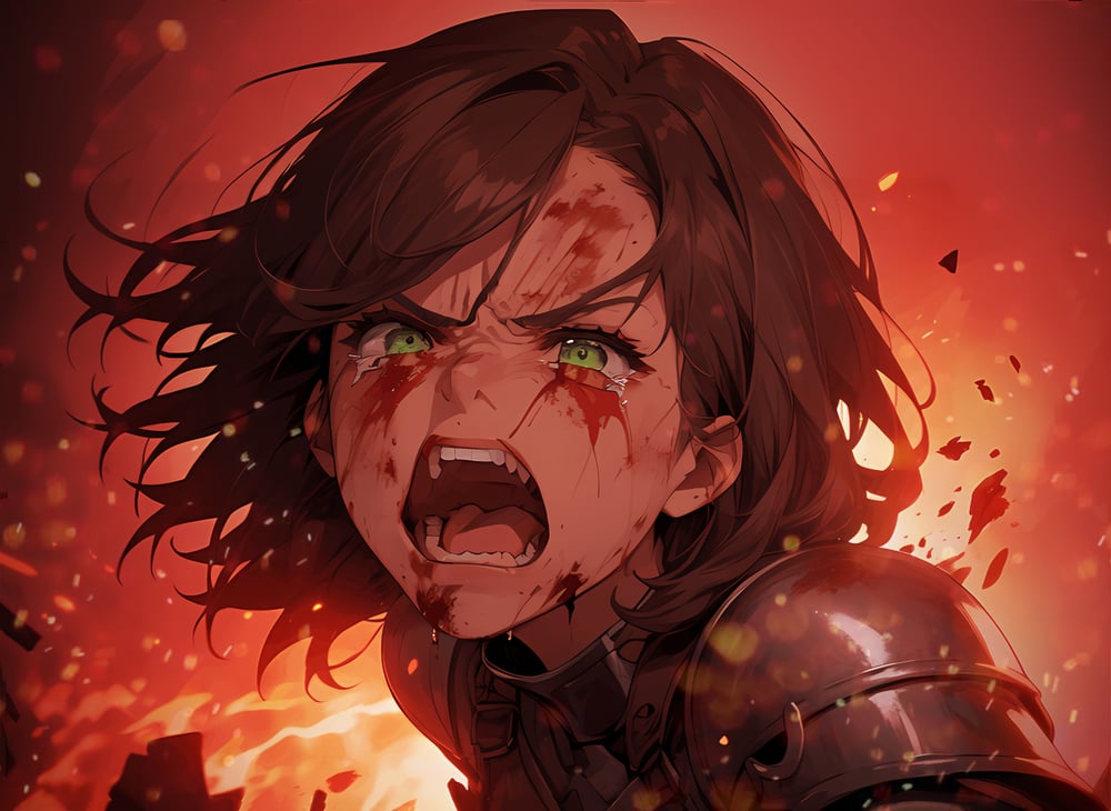 AI art "8)"