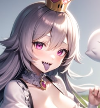 Boosette Princess  King Boo (Mario) - AI Model 커버 이미지