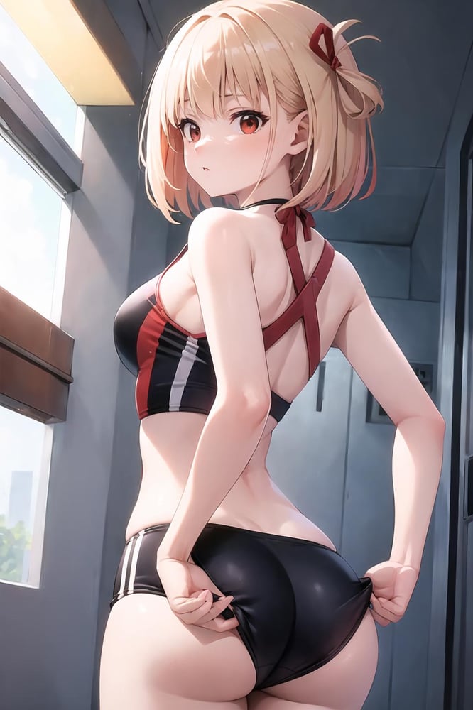 Adjusting clothes - AI Model cover image