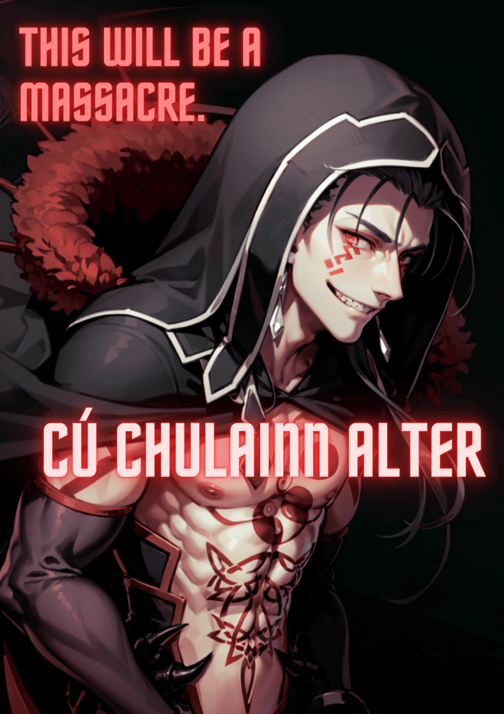 Cu Chulainn Alter - AI Model 커버 이미지