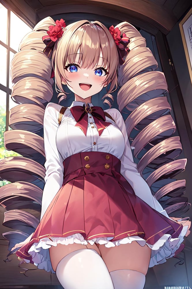 Mega Twin Drills Hairstyle - AI Model cover image