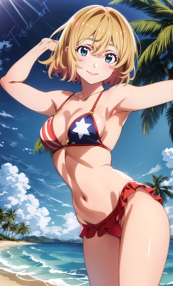 AI art "Nanami Mami"