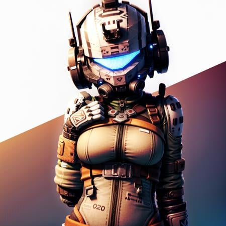 脉冲刀铁驭 pulse blade pilot泰坦陨落2（Titanfall2）Lora - AI LoRA model on PixAI