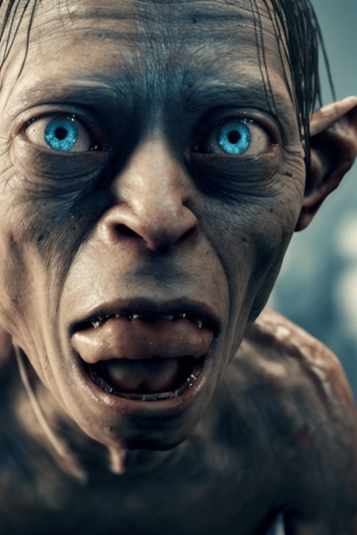 🎥 Gollum Smeagol - Lord of the Rings / Bodymodel / Realistic Style - AI Model cover image