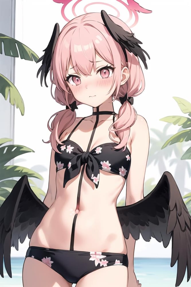 Shimoe Koharu (Swimsuit ver) - AI Model 커버 이미지
