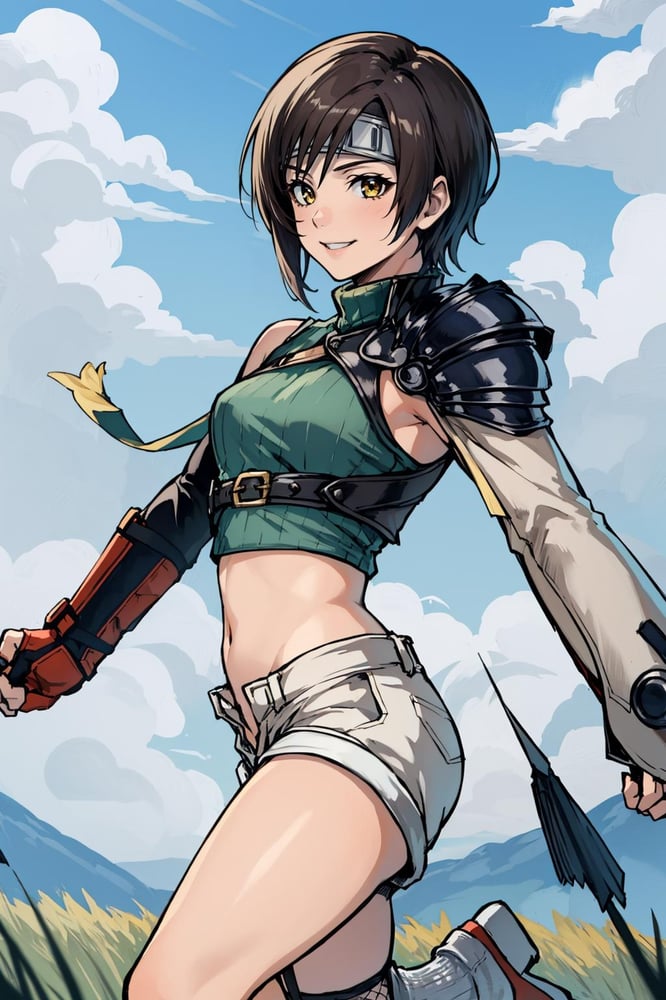 Yuffie Kisaragi (Final Fantasy VII) LoRA - AI LoRA model on PixAI