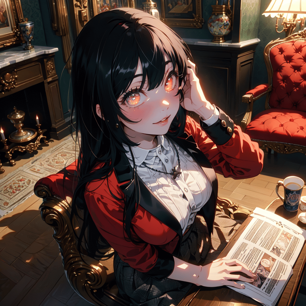 AI art "Yumeko"