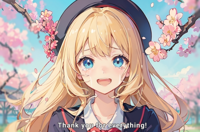 AI art "Anime scene"