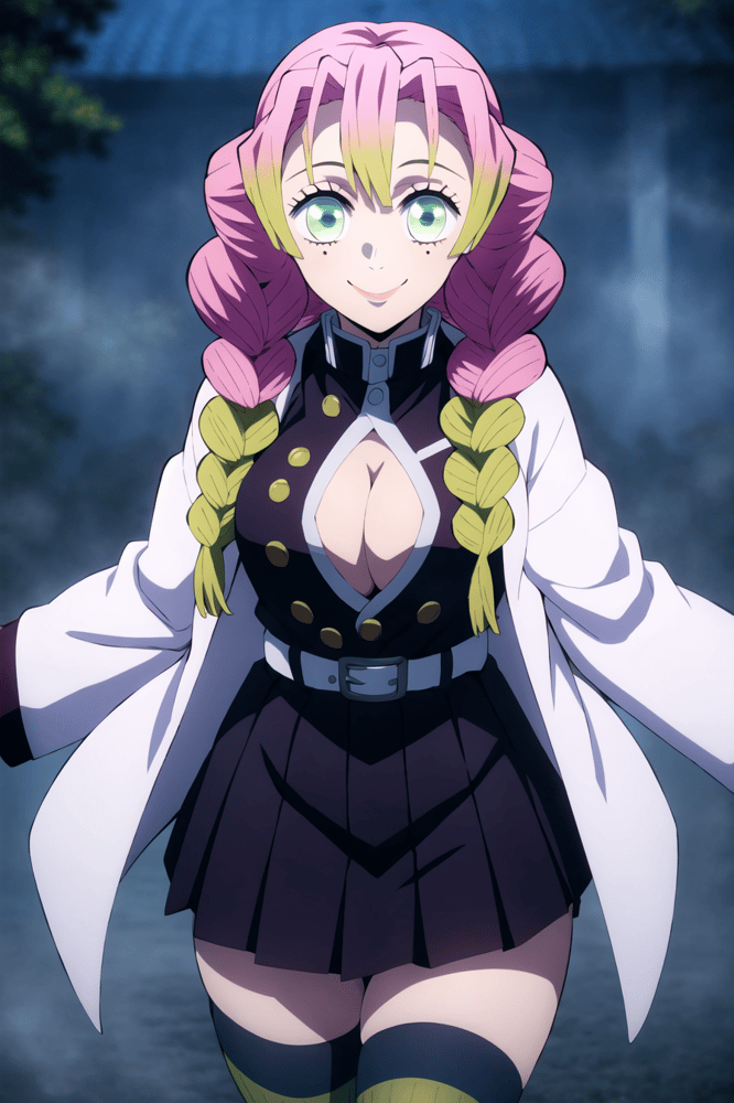 Mitsuri Kanroji Anime style LoRA - AI LoRA model on PixAI