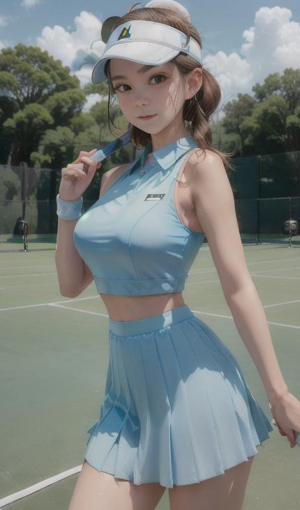 Tennis uniform - AI Model cover image