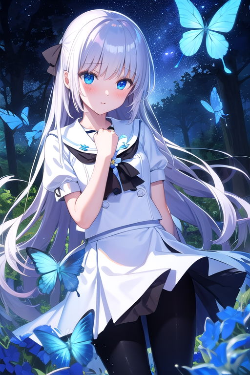 AI art "shiroha naruse"