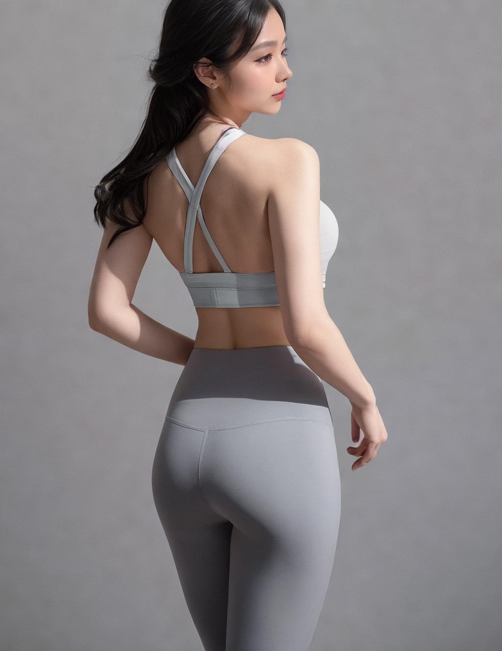 Mix leggings  - AI Model cover image