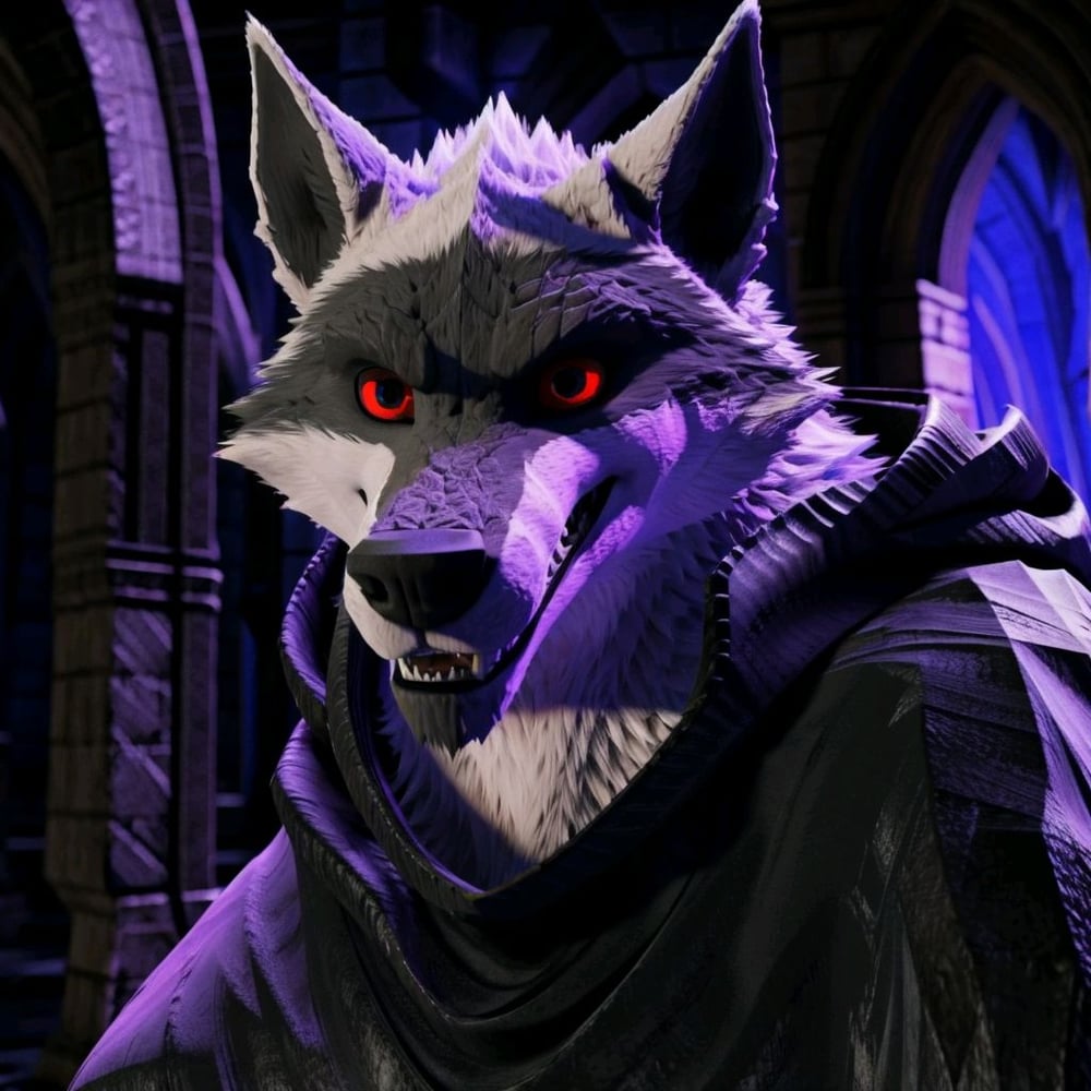 AI art "3D" for keywords death wolf by brunoxp_official (3D)