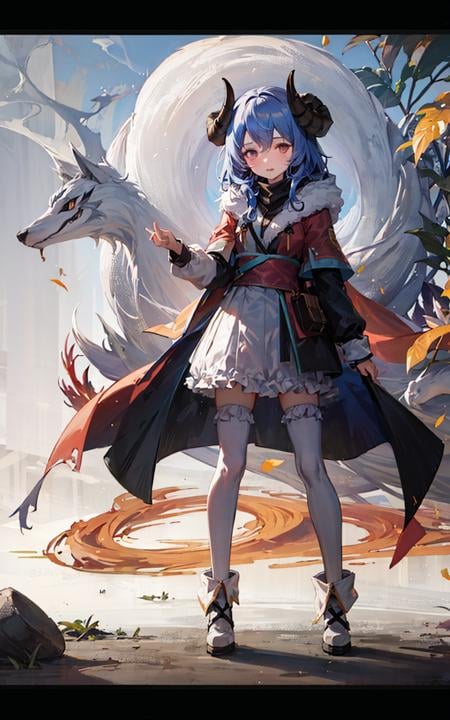 Spirit Blossom Kindred Lamb 灵魂莲华 千珏（羊灵） - AI LoRA model on PixAI