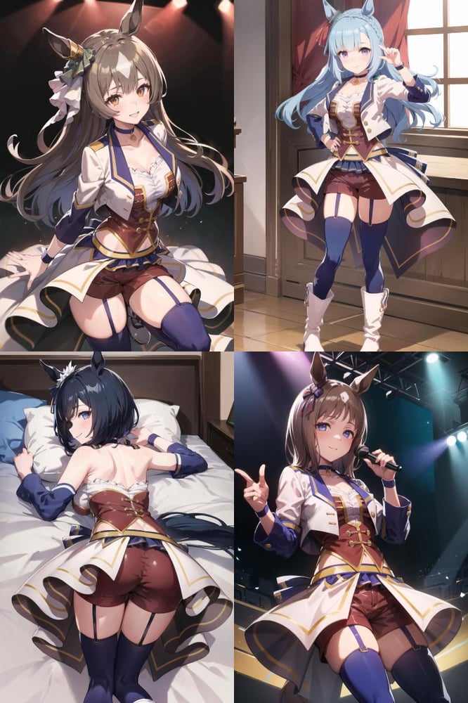 Starting Future outfits from Umamusume - AI Model cover image