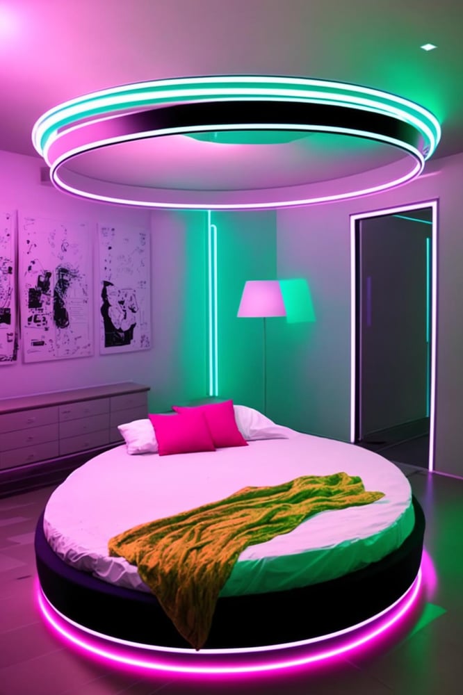 Neon Environments - AI Model cover image