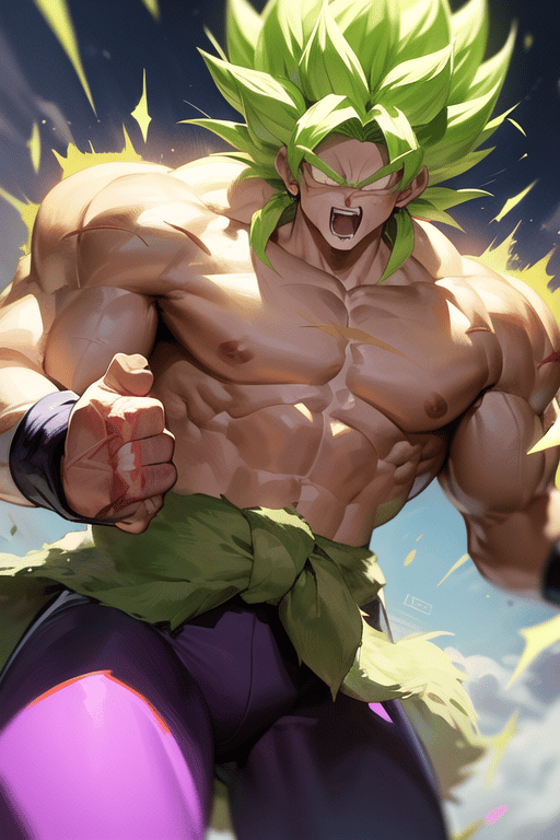 Legendary Super Saiyan Broly - AI LoRA model on PixAI