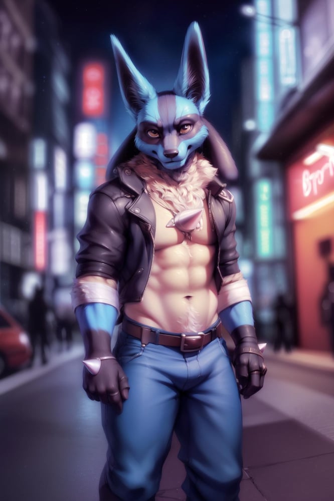 Lucario (Pokemon) - AI Model 커버 이미지