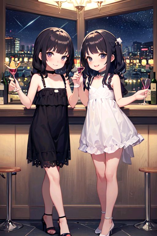 AI art "Night Out: Series 1 #1"