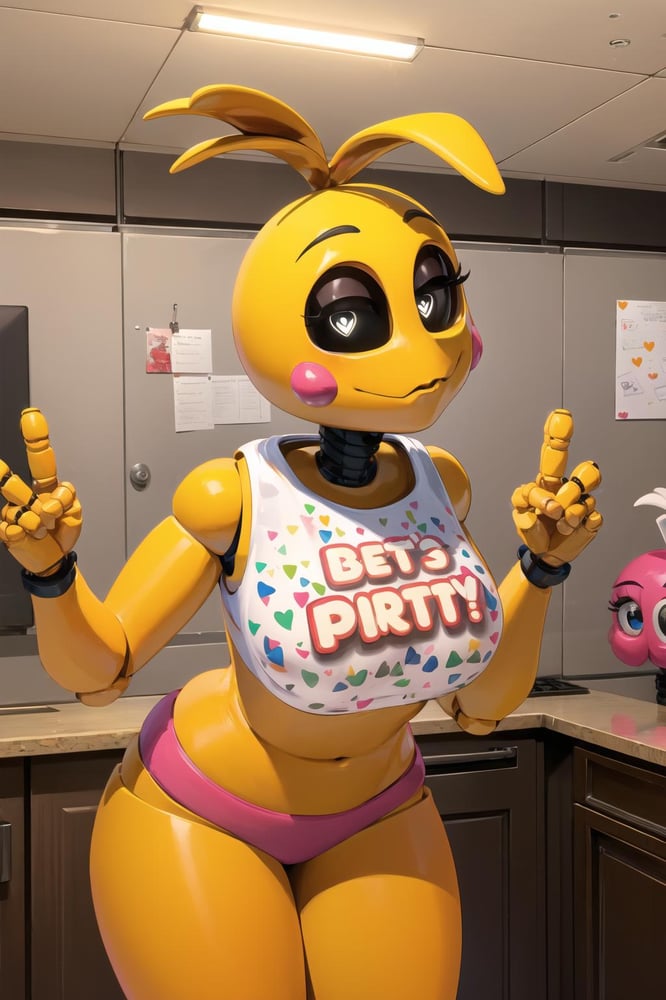 Toy Chica Lora | FNAF/ Five Nights at Freddy's | - v2.0 Showcase - AI Model cover image