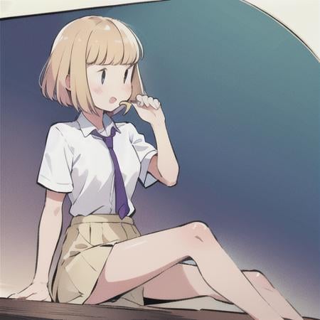 Emiri Uchi (Watamote) + Ucchi's face - AI Model cover image