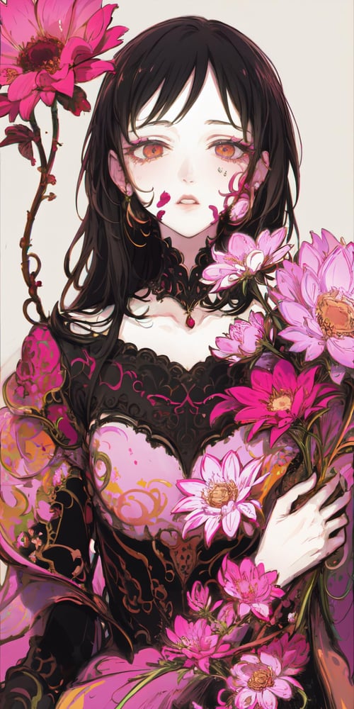 Shadowed Elegance / Cursed beauty style LoRA - AI Model cover image