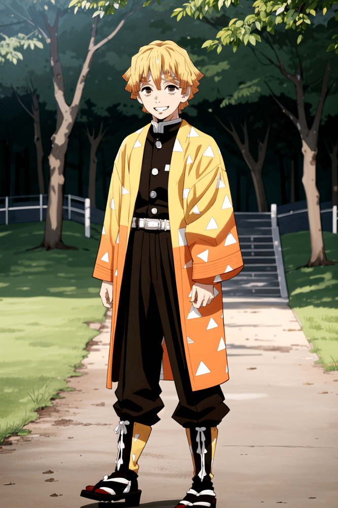 Agatsuma Zenitsu (Demon Slayer) ⚡ - AI Model cover image